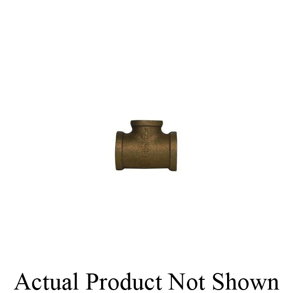 A.Y. McDonald 4422-102 2230 1X3/4 Reducing Tee, 1 x 1 x 3/4 in Nominal, FNPT End Style, 125 lb, Bronze, Import