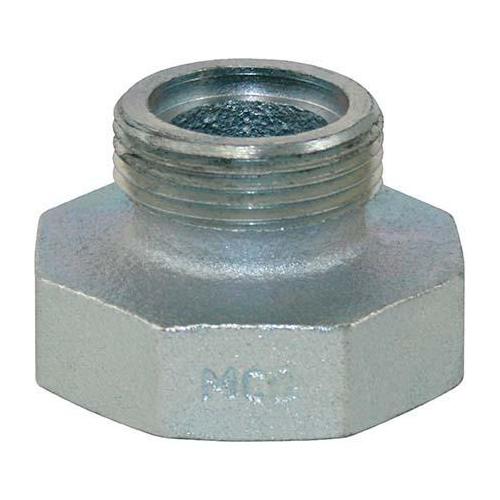 A.Y. McDonald 4820-007, 6599GBA Adapter, 20LT x 10LT Nominal, Female Meter Thread x Male Meter Thread End Style