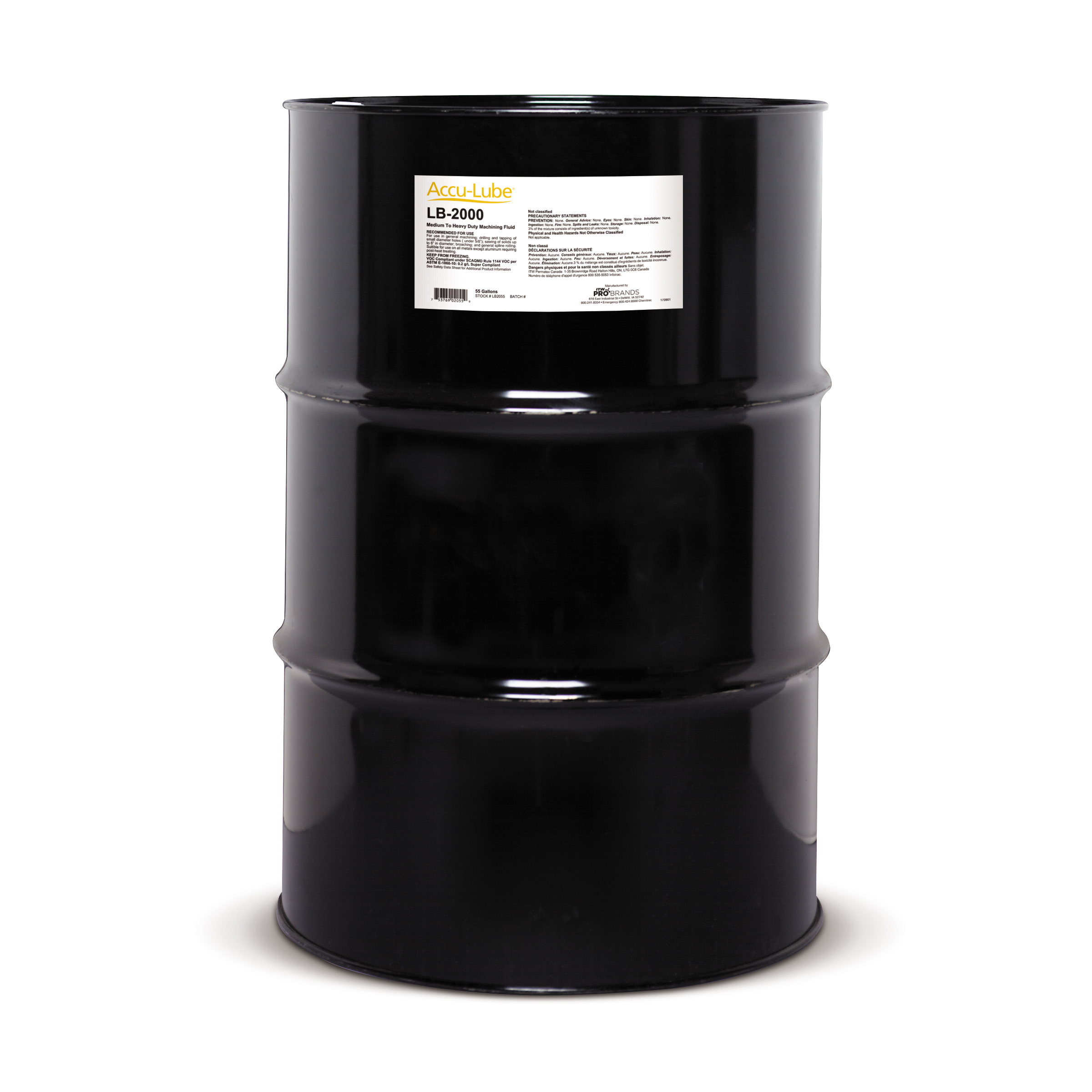 Accu-Lube&reg; LB6000 Premium MQL Lubricant, 1 gal Jug, Mild, Liquid, Blue