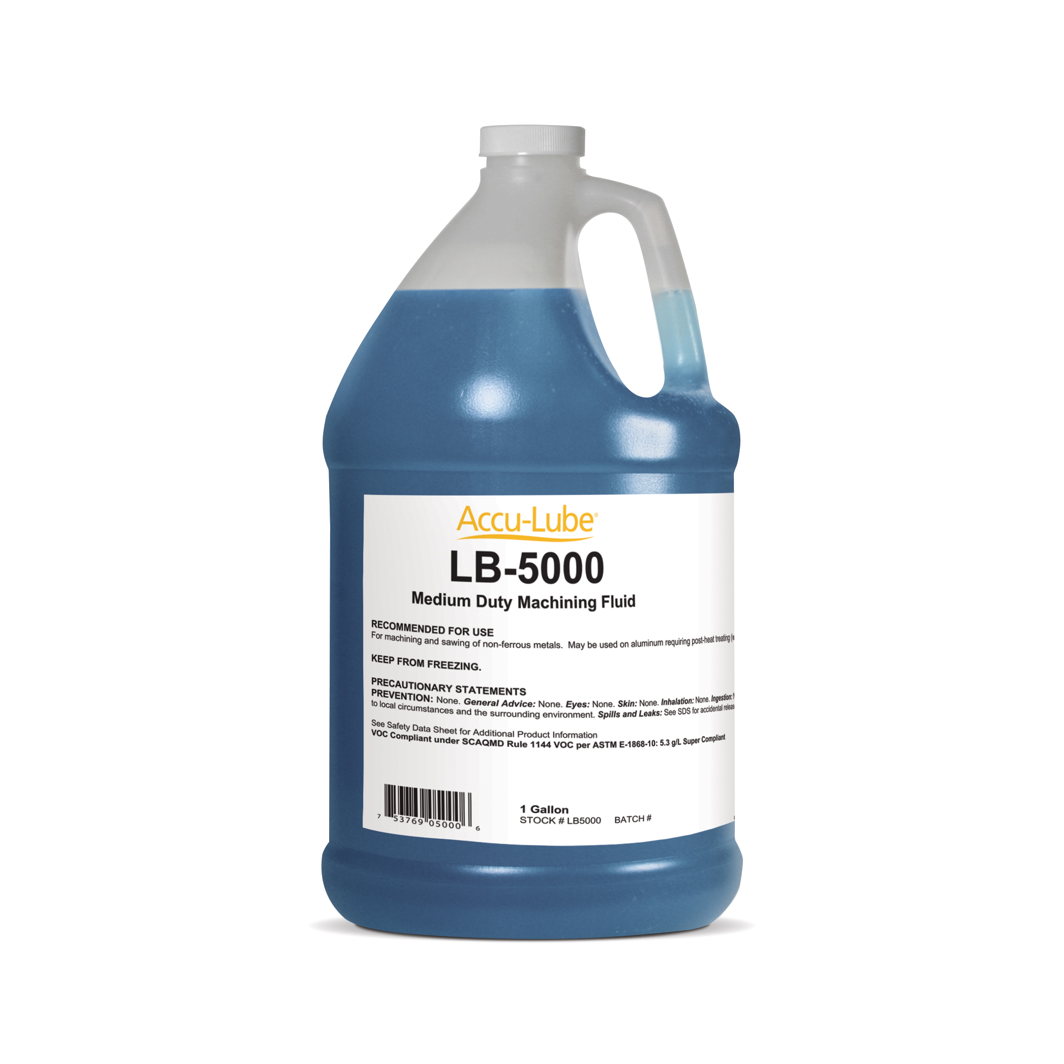 product Accu-Lube&reg; LB3055 Biodegradable Moderate Duty MQL Lubricant, 55 gal Drum, Mild, Liquid, Blue