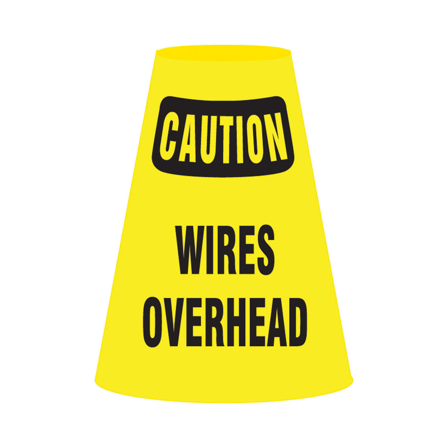 product Accuform® FBC912E Traffic Cone Cuff Sleeve, For Use With Standard 18 in and 28 in High Traffic Cones