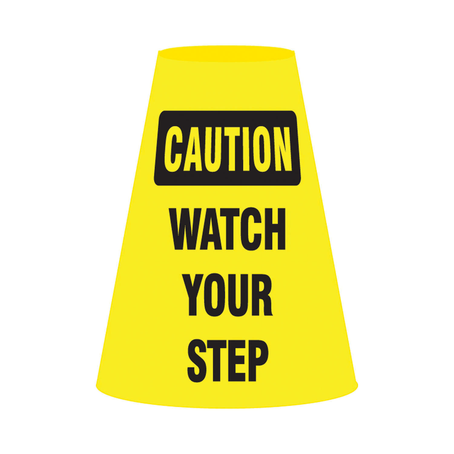 product Accuform® FBC918E Traffic Cone Cuff Sleeve, For Use With Standard 18 in and 28 in High Traffic Cones