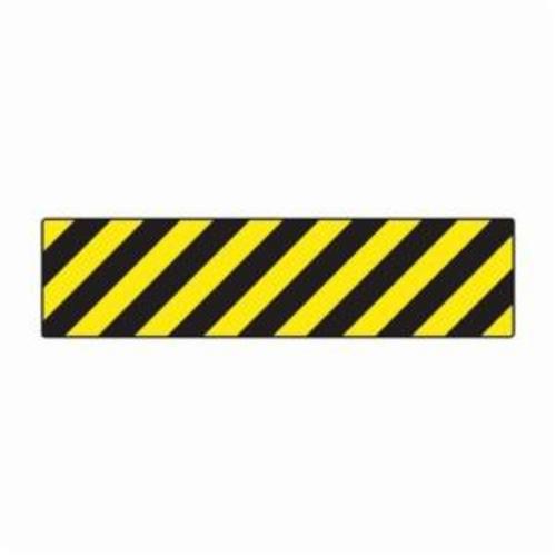 product Brady&reg; 88058 Laminated Rectangular Self-Sticking Blank Sign, CAUTION, 2-1/4 in H x 9 in W, Black on Yellow, B-302 Polyester, Self-Adhesive Mount