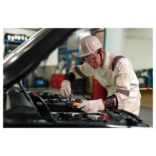 ActivArmr&reg; RIG014R090 RIG014R Light Duty Electrical Insulating Glove, 9, Red, 14 in L, ASTM Class: Class 0, 1000 V AC/1500 V DC Max Use Voltage