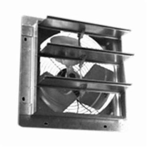 Airmaster&reg; 23005 EPRSM Direct Drive Low Pressure Shutter Fan, 24 in Dia Blade, 115 V AC, 3214 cfm, 3 Speeds, Domestic