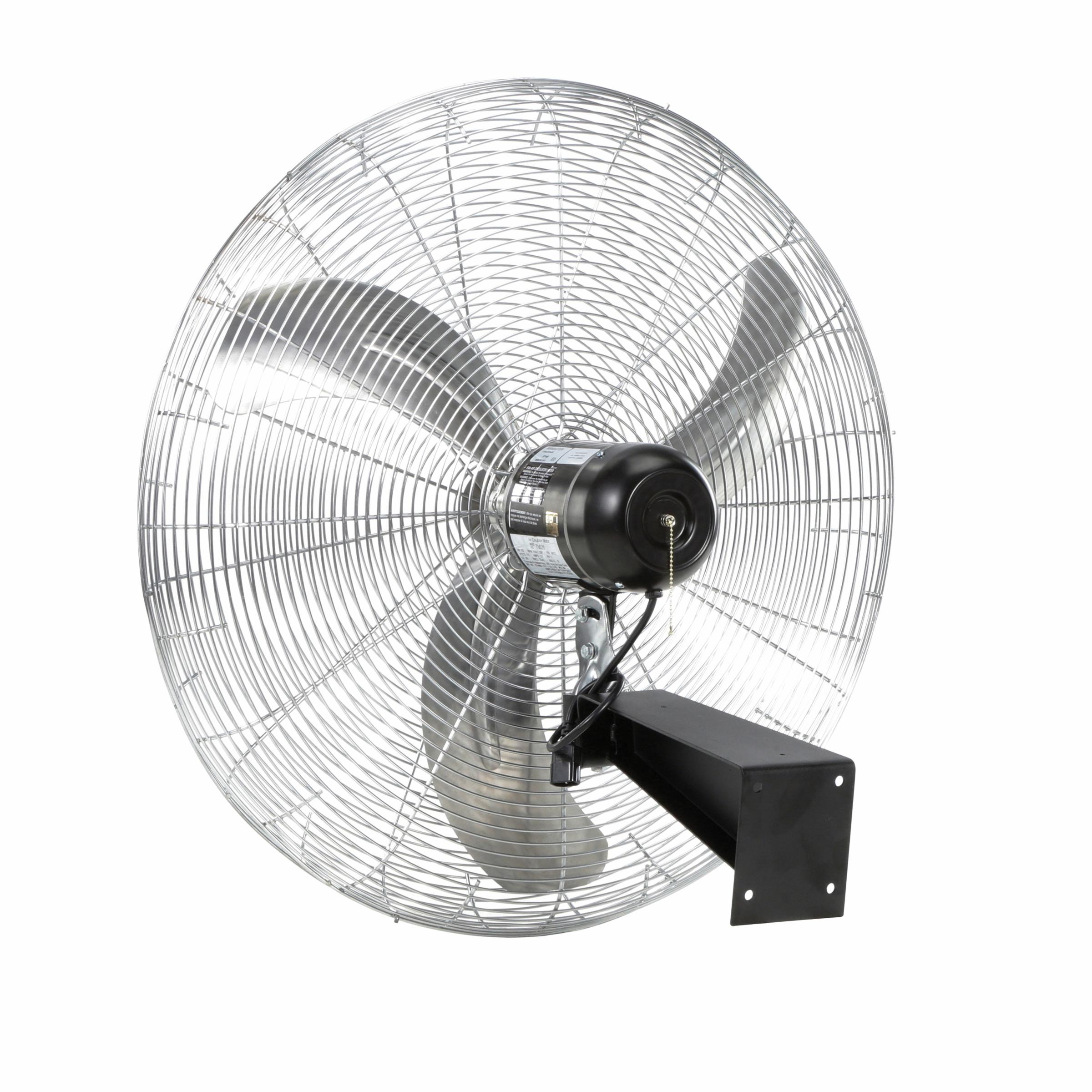 Airmaster&reg; 37144 Heavy Duty Industrial Non-Oscillating Unit Pack Air Circulator, 24 in Blade, 5588/4556/3325 cfm Flow Rate, 115 V AC, 2.5 A