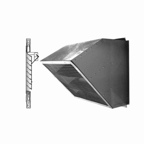 Airmaster&reg; 99923 Weatherhood, 48 in W, Steel, For Use With 48 in Unit, Domestic