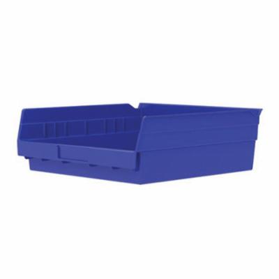 Akro-Mils® 30150BLUE Durable Efficient Shelf Bin, 11-5/8 in L x 8-3/8 in W x 4 in H, 138 cu-in, Blue