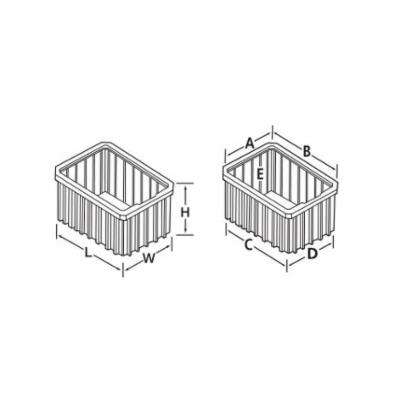 Akro-Mils® 33105RED AKR 33105-RED