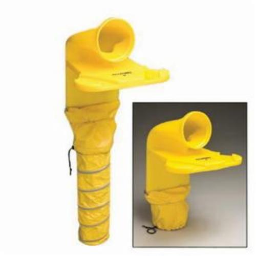 product Air Systems SV-189 Manhole Saddel Vent, Polyethylene, Safety Orange
