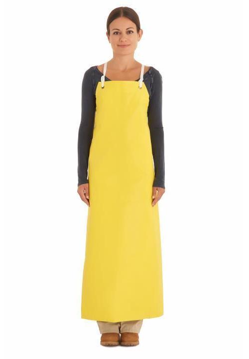 AlphaTec&reg; 950264 56-400 General Purpose Disposable Apron, Neoprene, 45 in L 35 in W, Tie Closure, Resists: Chemical