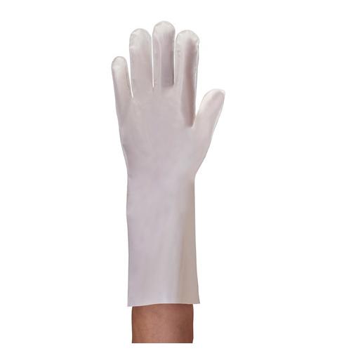 AlphaTec&reg; 2-100-7 2-100 Gloves, 7, White, 15 in L, Gauntlet Cuff, 0.07 mm THK