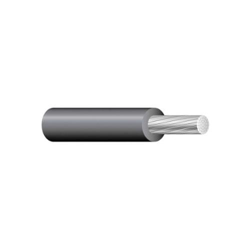 WIRE 1/0 XLP USE ALUMINUM STRANDED BLACK