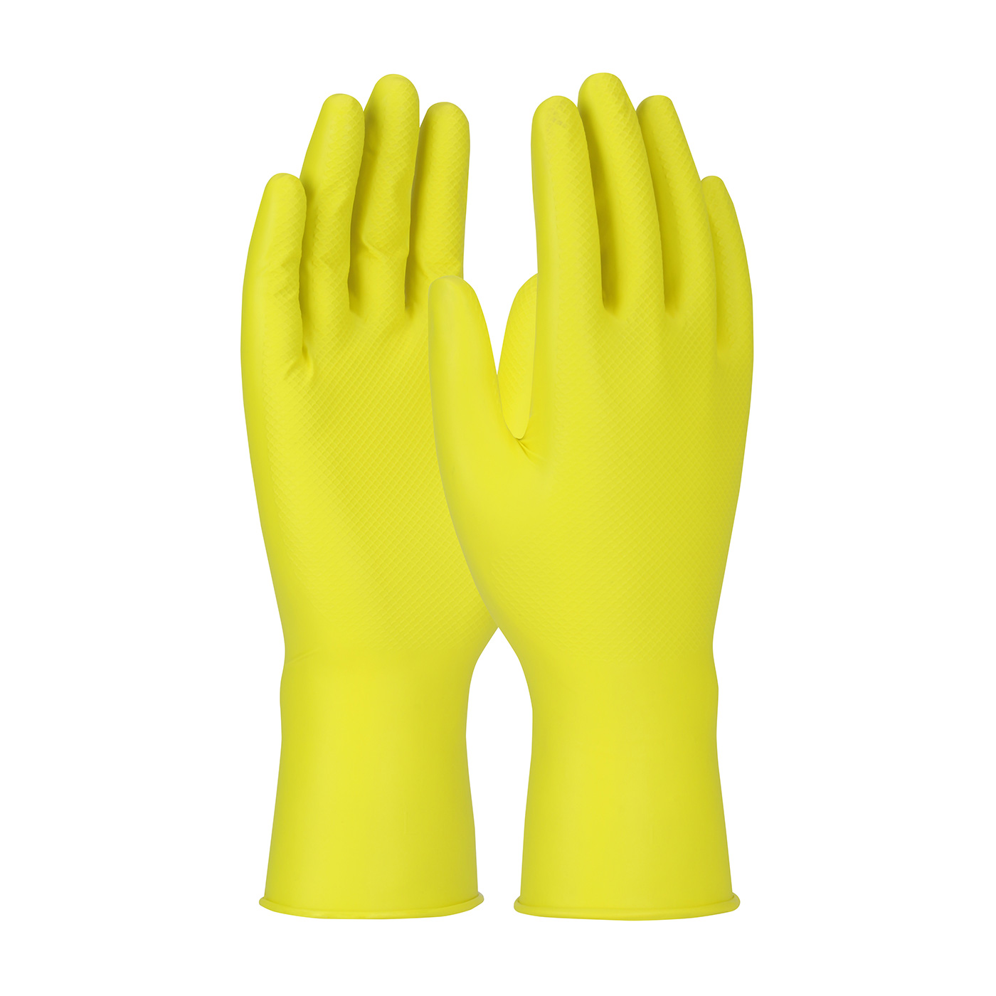 Ambi-dex® Octane 63-230PF/XL Disposable Liquidproof Gloves, XL, Nitrile, Blue, 9.4 in L, Powder-Free, Textured, 3 mil THK, Application Type: Industry Grade
