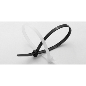 American Elite B14L9C Ball-Lok&reg; Cable Tie, 15 in L x 0.298 in W x 0.069 in THK, Nylon 6.6, Natural
