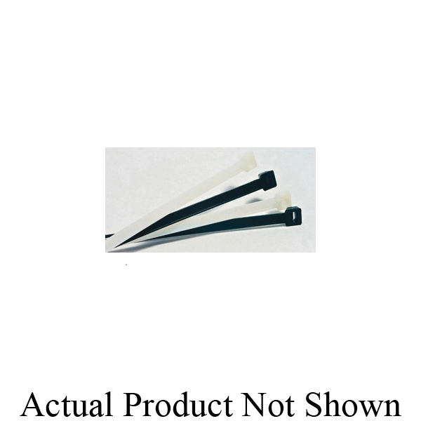 American Elite B14L9C Ball-Lok&reg; Cable Tie, 15 in L x 0.298 in W x 0.069 in THK, Nylon 6.6, Natural