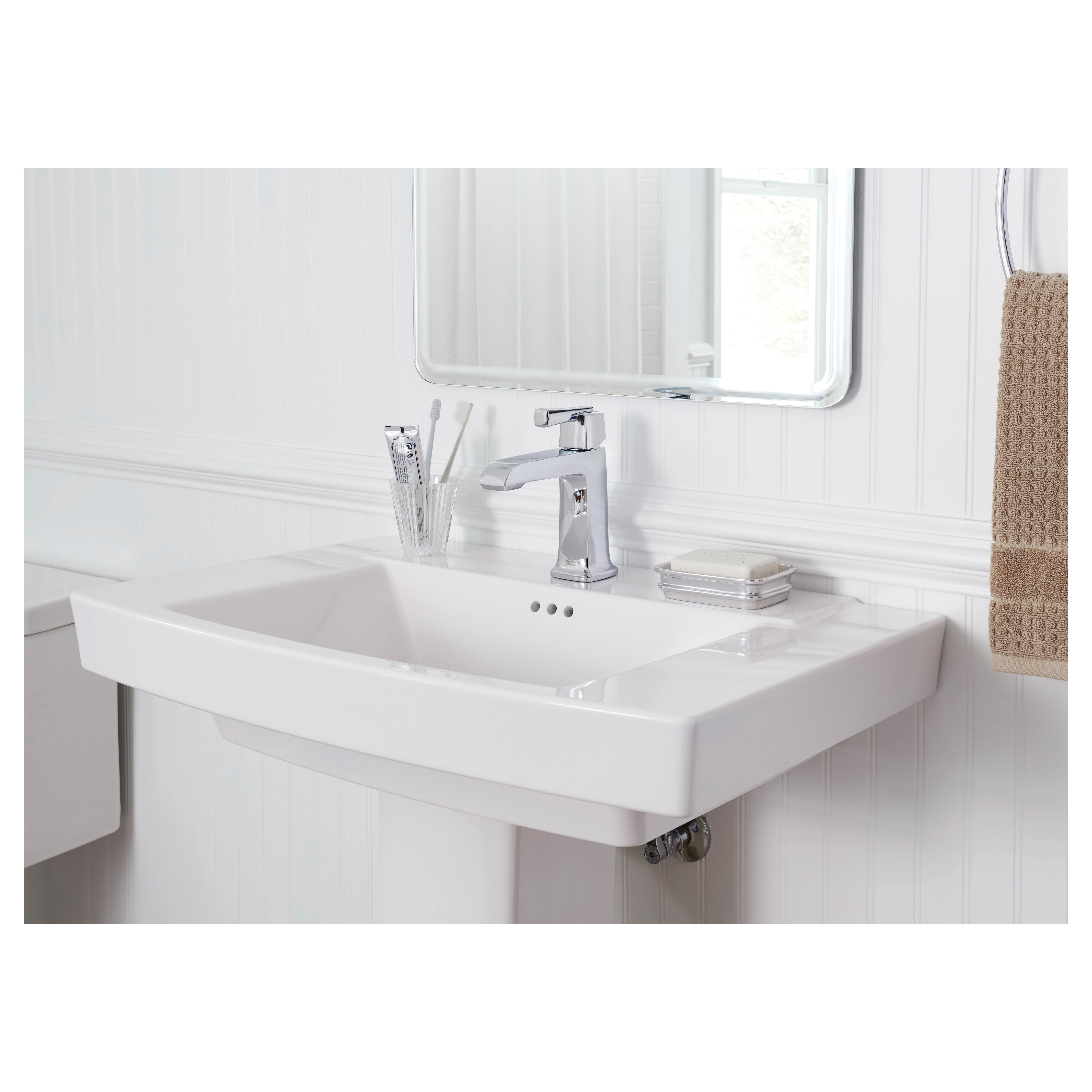 American Standard 7755205.002 NextGen Selectronic Faucet – Integrated Sensor, Battery-Powered, 1.5 GPM Laminar Flow, Polished Chrome