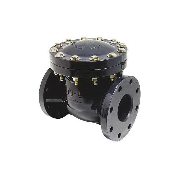 American Valve&reg; 1100 P440F Swing Check Valve, 6 in Nominal, Flanged End Style, 150 lb, EPDM/PVC, PVC Body