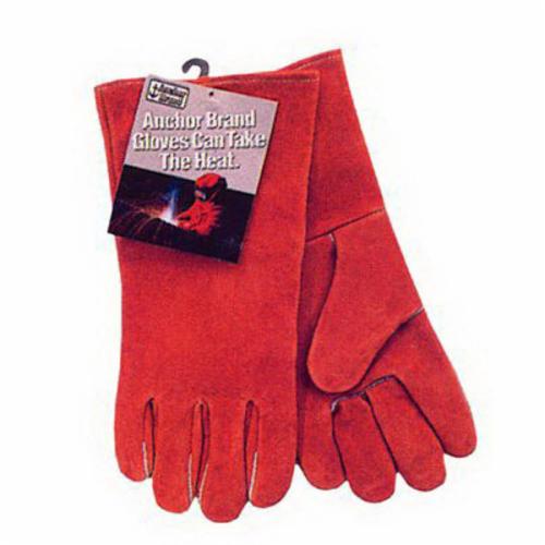 Best Welds® 10-2000 Premium Grade Welding Gloves, L, Split Cowhide Leather, Buck Tan, COMFOflex® Lining, 4 in Leather Cuff, 14 in L