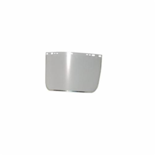JACKSON SAFETY&reg; 29078 F30 C Shape Bounded Faceshield Visor, Clear, Acetate/Aluminum Bound, 8 in H 12 in W 0.04 in THK Visor, For Use With Jackson Safety* Hard Hat Interchange System, ANSI Z87.1-2010