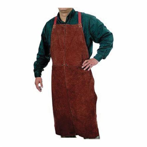 PIP® 200-20001 Heavy Duty Bib Apron, PVC/Vinyl, 44 in L x 33 in W, Resists: Chemical, Fats, Oil and Grease