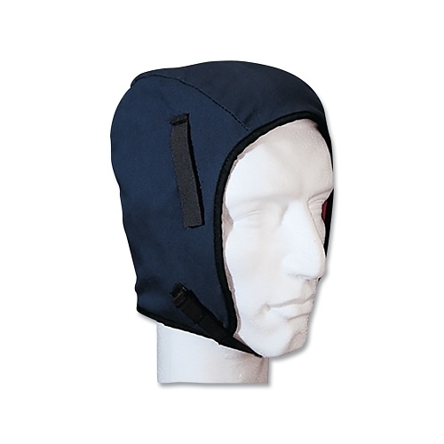 PIP&reg; 364-SL2FB Winter Liner With FR Treated Outer Shell Shoulder Length, 2-Layer, Up To 30 Washes, Universal, 15 in H x 14.2 in W, Cotton Twill FR Main Fabric/Poly Fleece Lining, Navy Blue