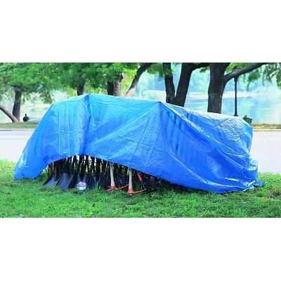 Anchor&reg; 1212 Multiple Use Tarp, 5 mm THK, 12 ft L x 12 ft W Finished, Blue, Polyethylene