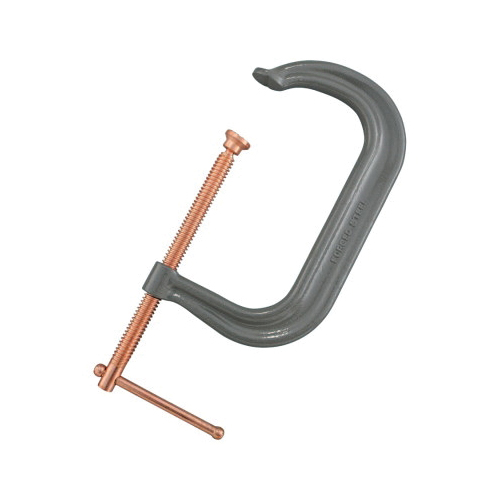 Kant-Twist® K007R Round Handle Cantilever Clamp, 3/8 in Opened, 3/8 in Closed D Throat, 3/4 in Clamping, Steel Body, 200 lb