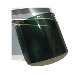 Jackson Safety* 29062 F20 T Shape Unbounded Faceshield Visor, Clear, Polycarbonate, 8 in H x 15-1/2 in W x 0.06 in THK Visor, For Use With Jackson Safety* Hard Hat Interchange System, Specifications Met: ANSI Z87.1-2010, CSA Z94.3