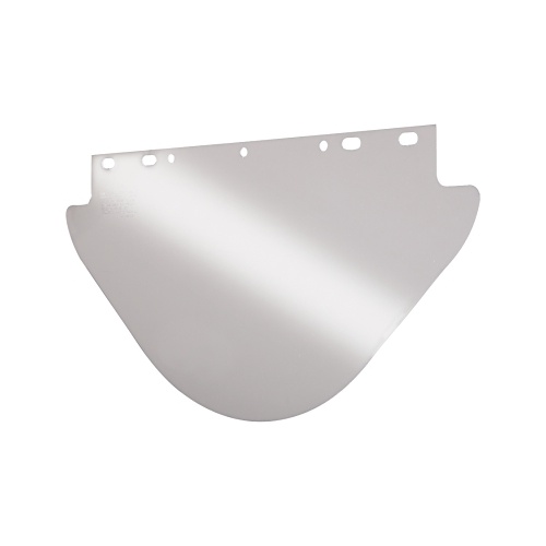 JACKSON SAFETY&reg; 29062 F20 T Shape Unbound Face Shield Window, Clear, Polycarbonate, 8 in H 15-1/2 in W 0.04 in THK Visor, For Use With Headgear, ANSI Z87.1, CSA Z94.3