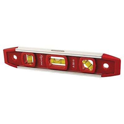 Milwaukee&reg; 48-22-5107 Billet Compact Torpedo Level, 7 in L, 3 Vials, Aluminum/Polymer, (1) Level/(1) 45 deg/(1) Plumb Vial Position, 0.029 in Accuracy