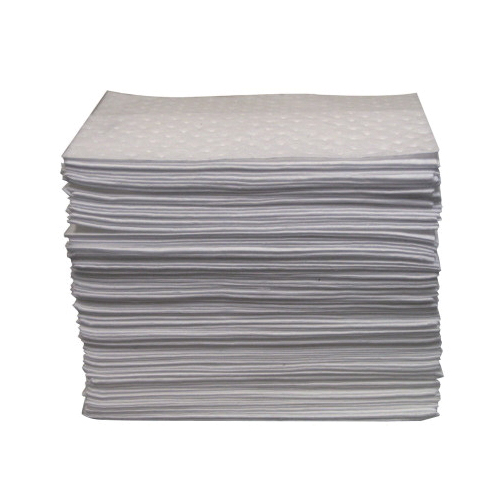 3M™ 7000001941 High Capacity Sorbent Pad, 43 in L x 48 in W x 1 in THK, 37.5 gal Absorption, Polypropylene