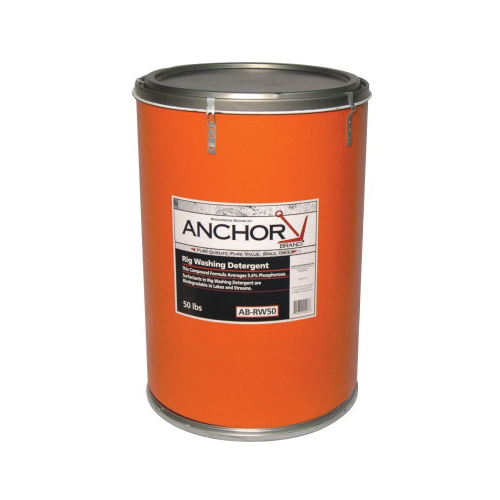Anchor® AB-CB100 Rig Wash Granular Creme Bead, 100 lb Drum, Citrus Odor/Scent, Pink, Powder