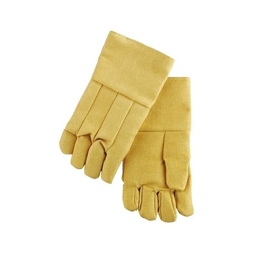 PIP&reg; 94-924I Economy Grade Hot Mill Gloves, Universal, Natural, Band Top Cuff, 10.3 in L