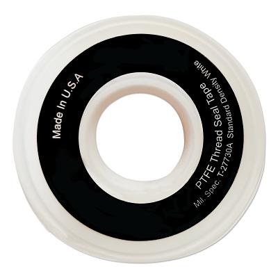 LA-CO® 44071 Contractor Grade Pipe Thread Tape, 260 in L x 1/2 in W x 3 mil THK, PTFE