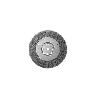 Anderson Products 01564 DMX Medium Face Wire Wheel, 4-1/4 in Dia Brush, 0.008 in Dia Crimped Filament/Wire, 5/8-1/2 Arbor Hole