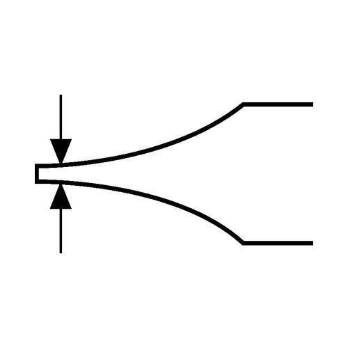 Apex&reg; 103-3X Screwdriver Bit, 6F-7R Slotted Point, 1.5 in OAL