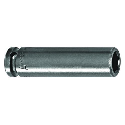 Apex&reg; 10MM21 Socket, Long Style, 1/4 in Square Drive, 10 mm 6-Point/Hex Socket, 6 Points
