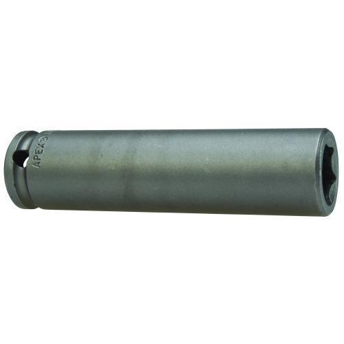 Apex&reg; 10MM23 Socket, Extra Long Style, 3/8 in Square Drive, 10 mm 6-Point/Hex Socket, 6 Points