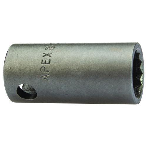 Apex&reg; 10MM43 Socket, Standard Style, 3/8 in Square Drive, 10 mm 6-Point/Hex Socket, 6 Points
