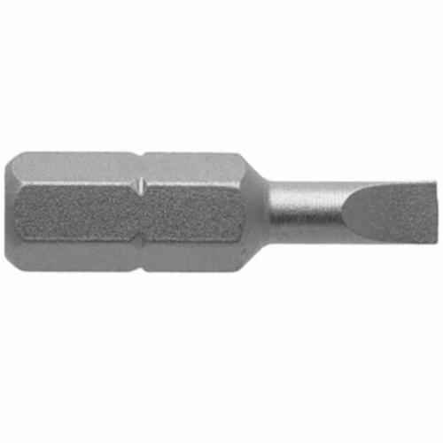 Apex&reg; 445-00X Insert Bit, 2F-3R Slotted Point, 1 in OAL, Steel