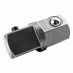 Apex&reg; A-314 Socket and Ratchet Wrench Adapter, Hex x Square Drive, 7/16 x 3/8 in Male Drive, Male x Male Adapter, ASME B107.113, High Carbon Alloy Steel
