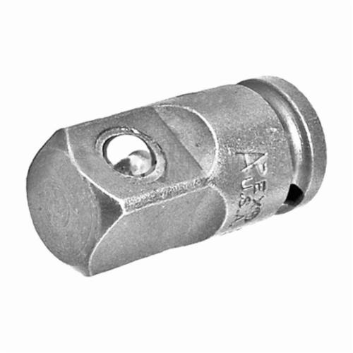 Irwin&reg; IWAF36212 Ball Lock Impact Socket Adapter, Manganese Phosphate, Hex x Square Drive, 1/4 x 1/2 in Male Drive, Chrome Molybdenum Steel