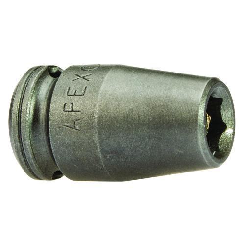 Apex&reg; M-5.5MM11 Magnetic Socket, Standard Style, 1/4 in Square Drive, 5.5 mm 6-Point/Hex Socket, 6 Points