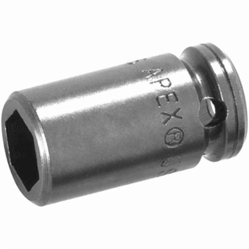 Apex&reg; M-3114 Magnetic Standard Length Socket, Imperial, 3/8 in Square Drive, 7/16 in Socket, 6 Points