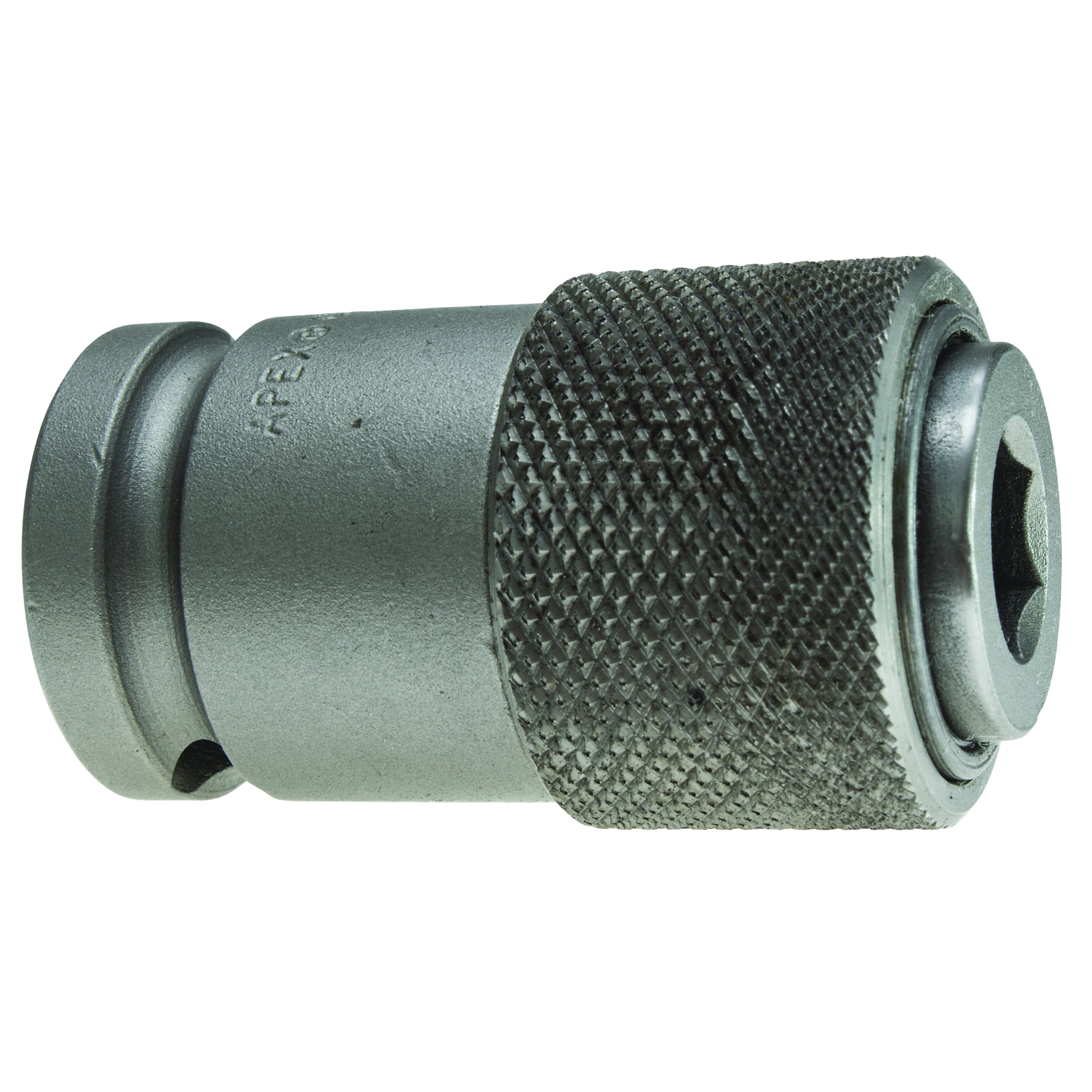 Apex&reg; QR-108 Quick Releasing Chuck Bit Holder, 1/4 in Drive, Steel, 1/4 in Hex