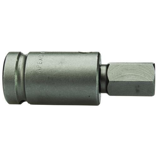 Apex&reg; SZ-5-7-5MM Slotted Power Bit, 1/2 in Square Drive, 5 mm, 7/8 in L Bit