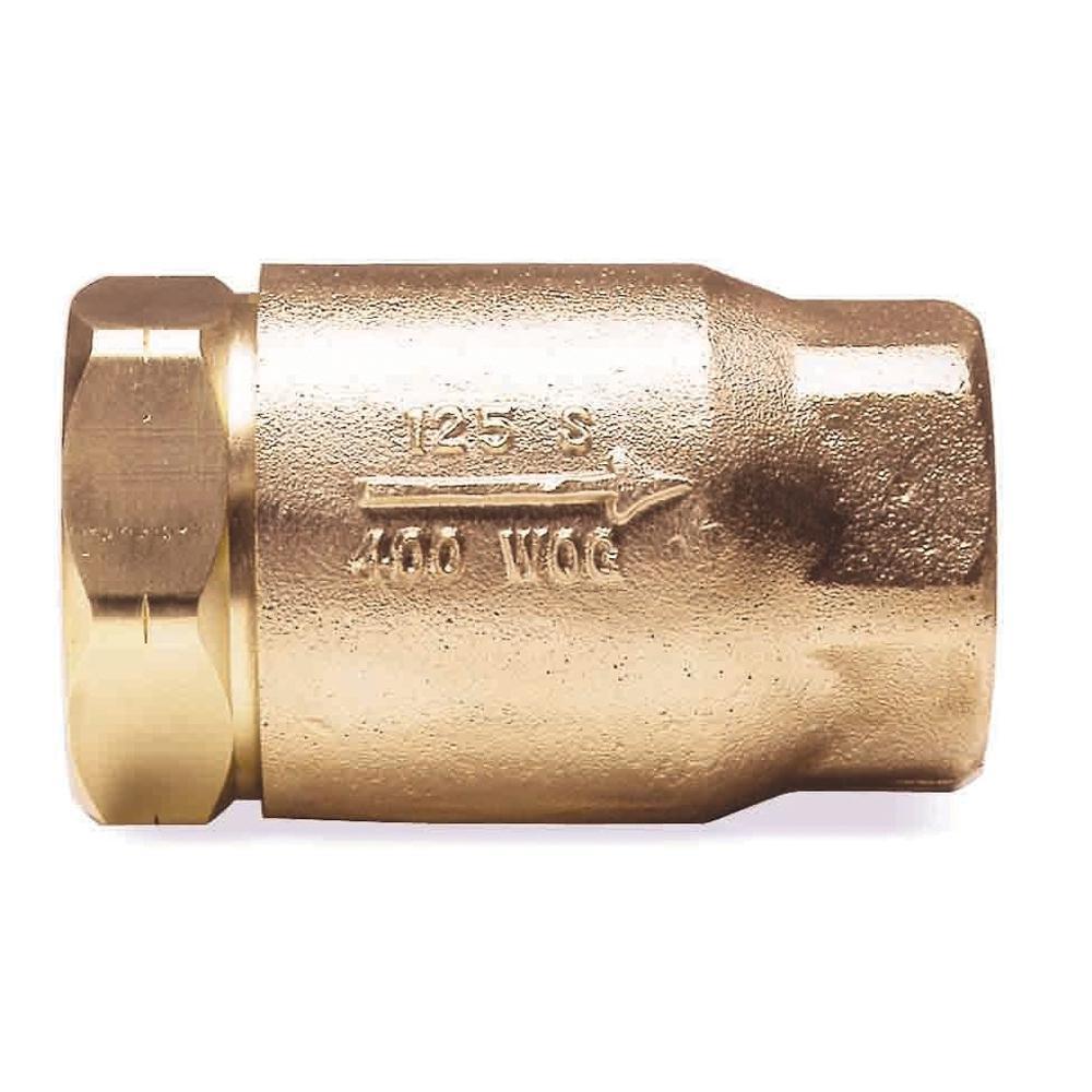 Apollo™ 6110301 61-100 In-Line Check Valve, 1/2 in Nominal, FNPT End Style, 1.4 gpm Flow Rate, Bronze Body, Domestic