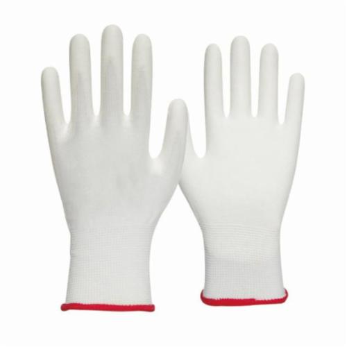Armor Guys 06-010-XL Duty 06-010 General Purpose Gloves, XL, Polyurethane Palm, White, Resists: Abrasion, Cut, Puncture and Tear, Nylon Lining