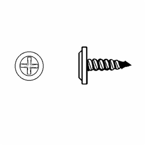 BBI 00794-0816-401 794 Drywall Screw, #8, 1 in OAL, K-Lath Head, Zinc Blue, Phillips&reg; Drive